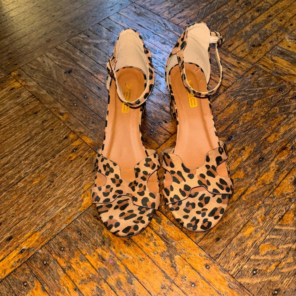 Miss Lola Cheetah Heels